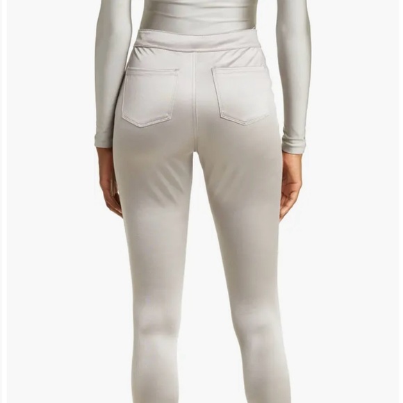 Skims Disco Pants in Silver - Picture 3 of 9